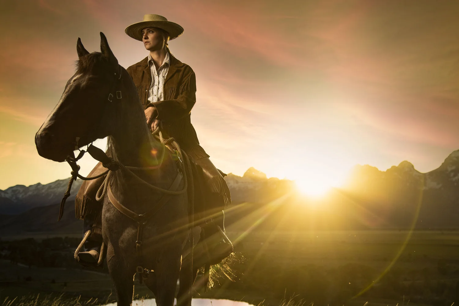 Western character and landscape
