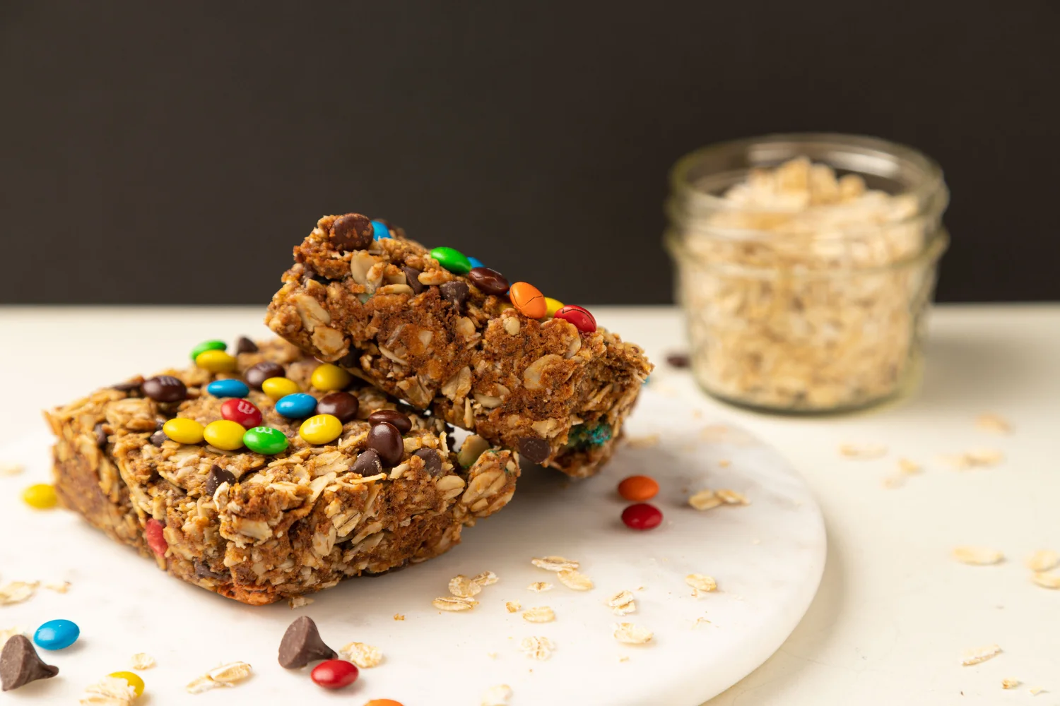 Food product photographed as a bright advertising still life