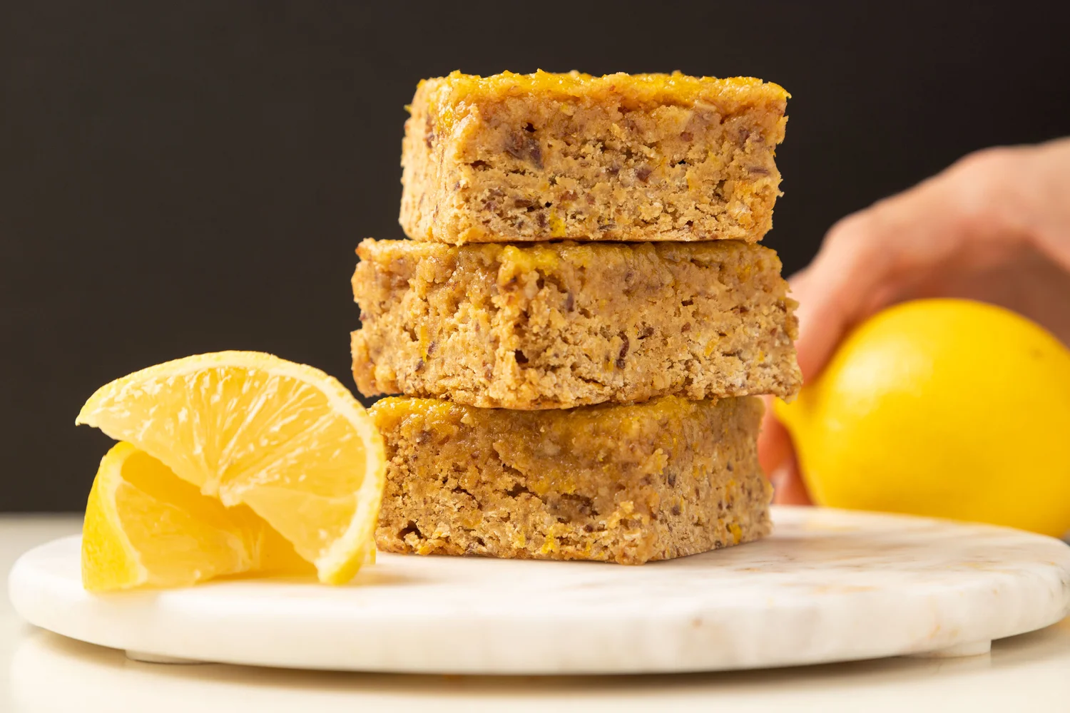 Food product photographed as a bright advertising still life