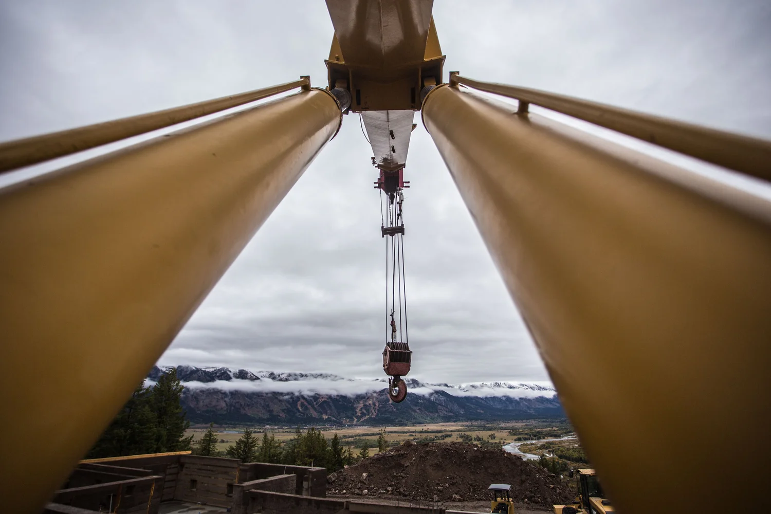Construction scale and process